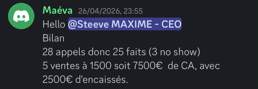 Capture — Maéva
